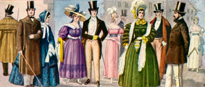 19th Century Costumes by Tancredi Scarpelli