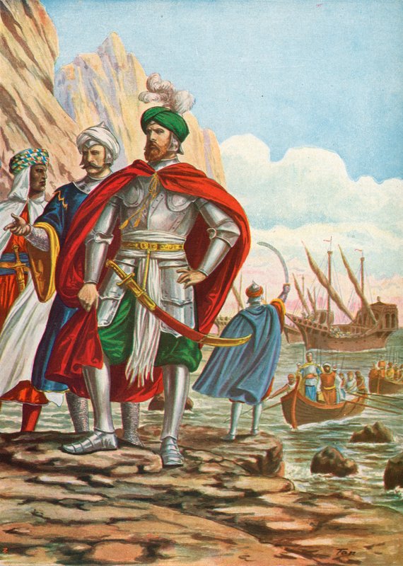Mustafa Landing on the Island of Cyprus in 1570 by Tancredi Scarpelli