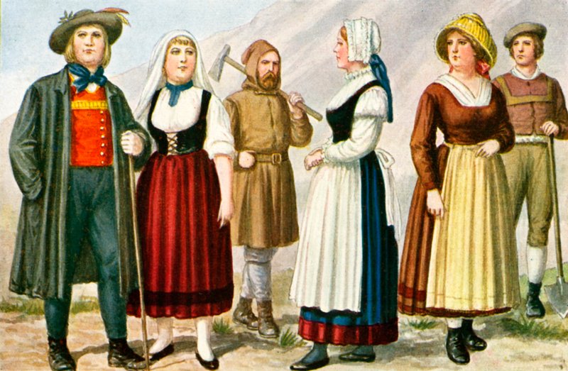 Peasants of Germany by Tancredi Scarpelli