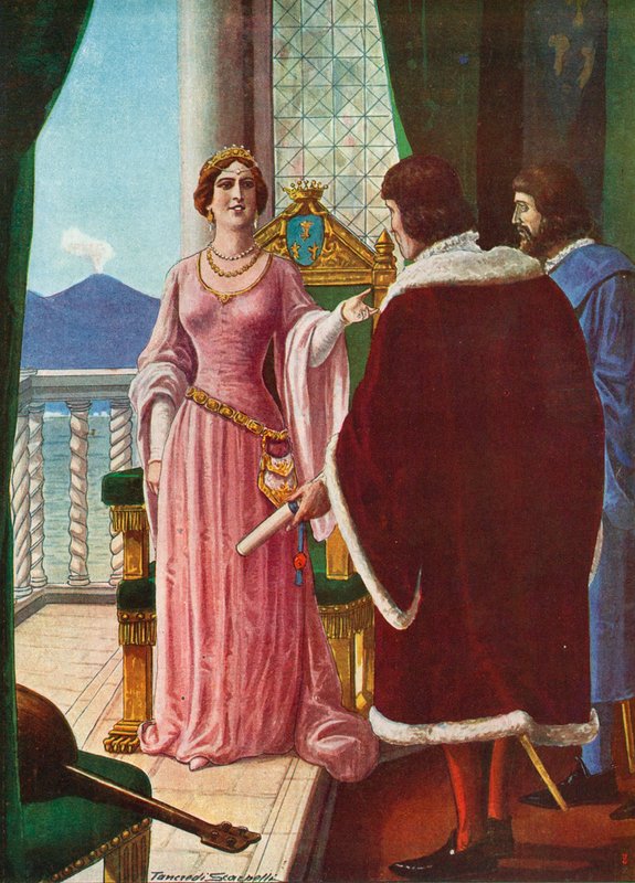 Queen Giovanna II of Naples Nullifies the Adoption of Alfonso d