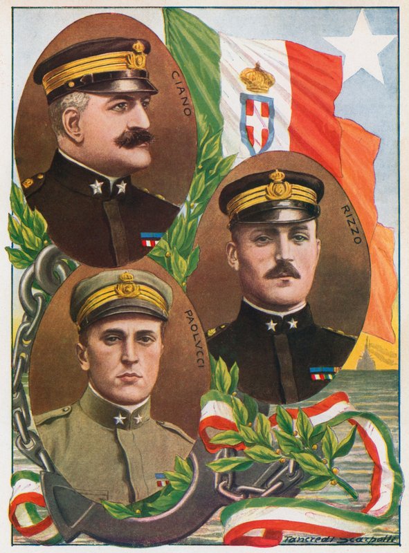 The Heroes of the Sea by Tancredi Scarpelli