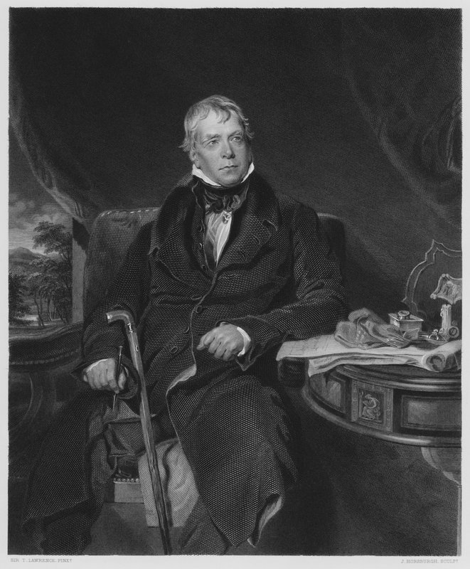 Sir Walter Scott, Baronet, from the Picture in the Royal Collection by Thomas Lawrence