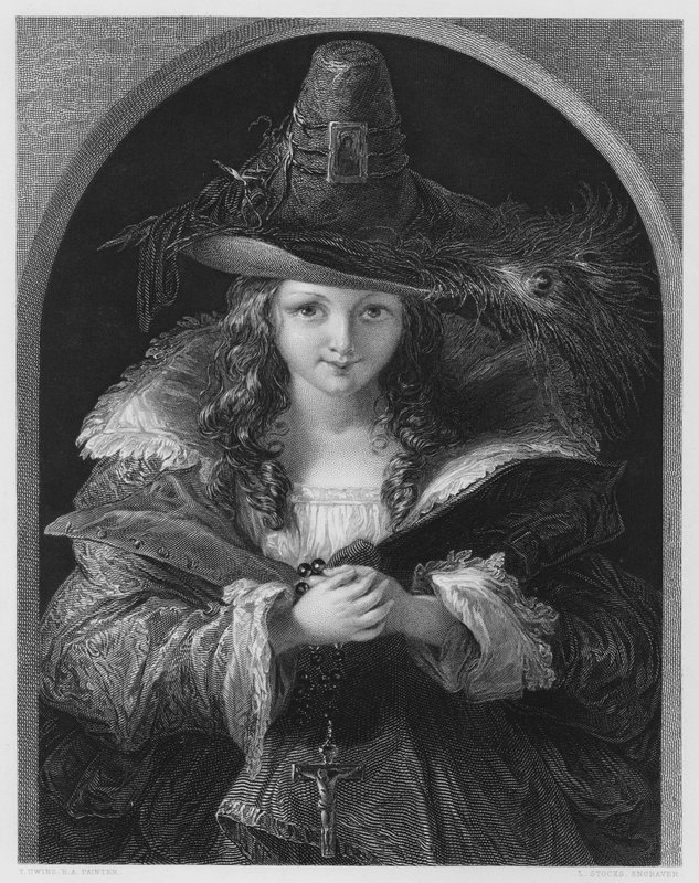 The Chapeau De Brigand (from the picture in the Vernon Gallery) by Thomas (after) Uwins