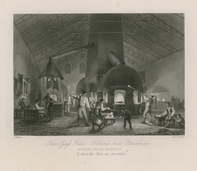 Falcon Glass House by Thomas Allom