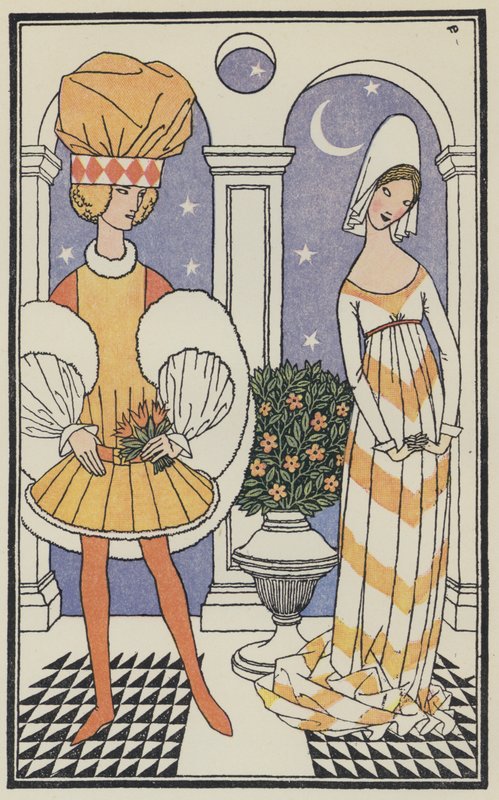 Illustration for The Decameron of Boccaccio by Thomas Derrick