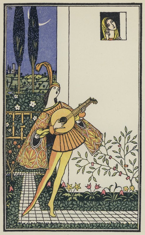 Illustration for The Decameron of Boccaccio by Thomas Derrick