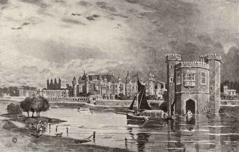Hampton Court in the Days of Charles I by Thomas Hamilton Crawford