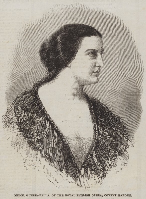 Madame Guerrabella, of the Royal English Opera, Covent Garden by Thomas Harrington Wilson