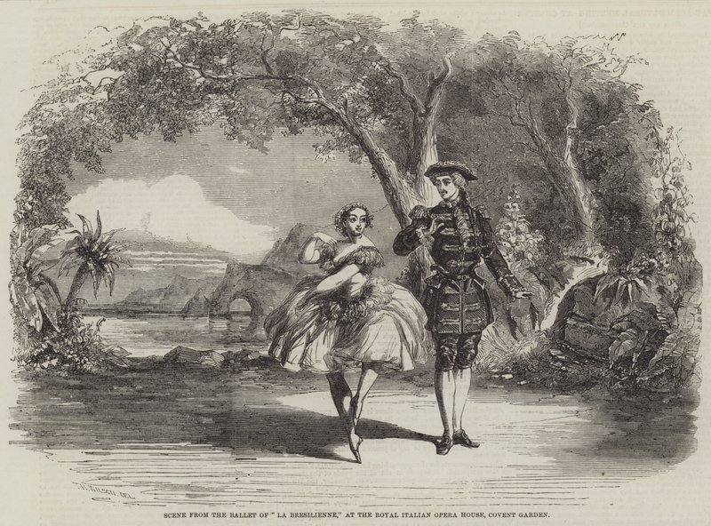 Scene from the Ballet of La Bresilienne, at the Royal Italian Opera House, Covent Garden by Thomas Harrington Wilson