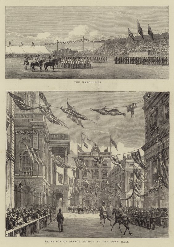The Royal Visit to Liverpool by Thomas Harrington Wilson