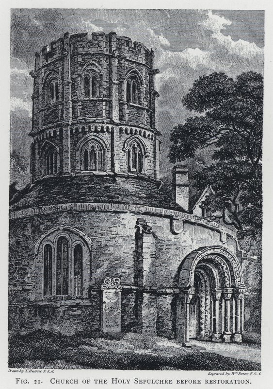 Church of the Holy Sepulchre (Before Restoration) by Thomas Hearne