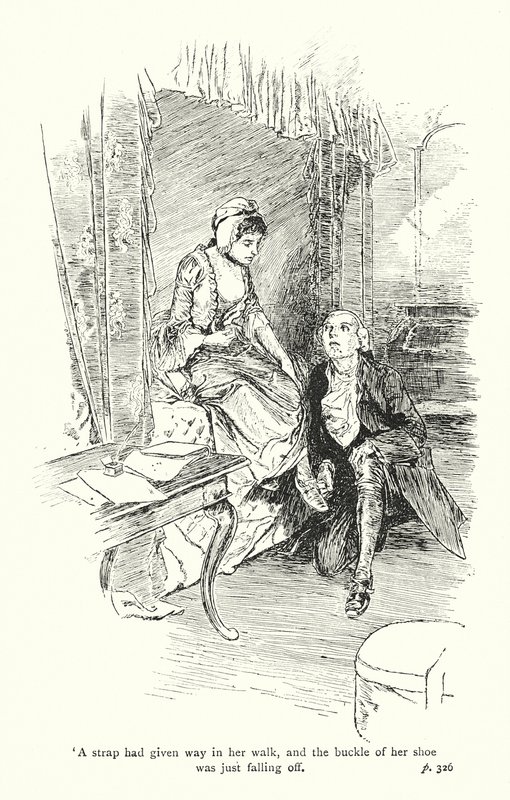 Illustration for A Sentimental Journey by Laurence Sterne by Thomas Heath Robinson