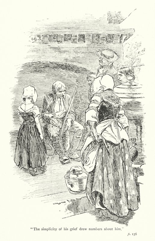 Illustration for A Sentimental Journey by Laurence Sterne by Thomas Heath Robinson