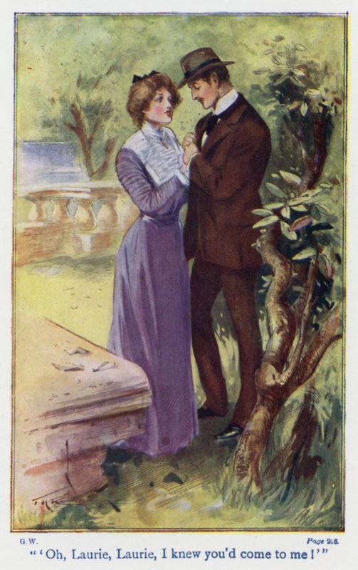 Illustration for Good Wives by Louisa M Alcott by Thomas Heath Robinson