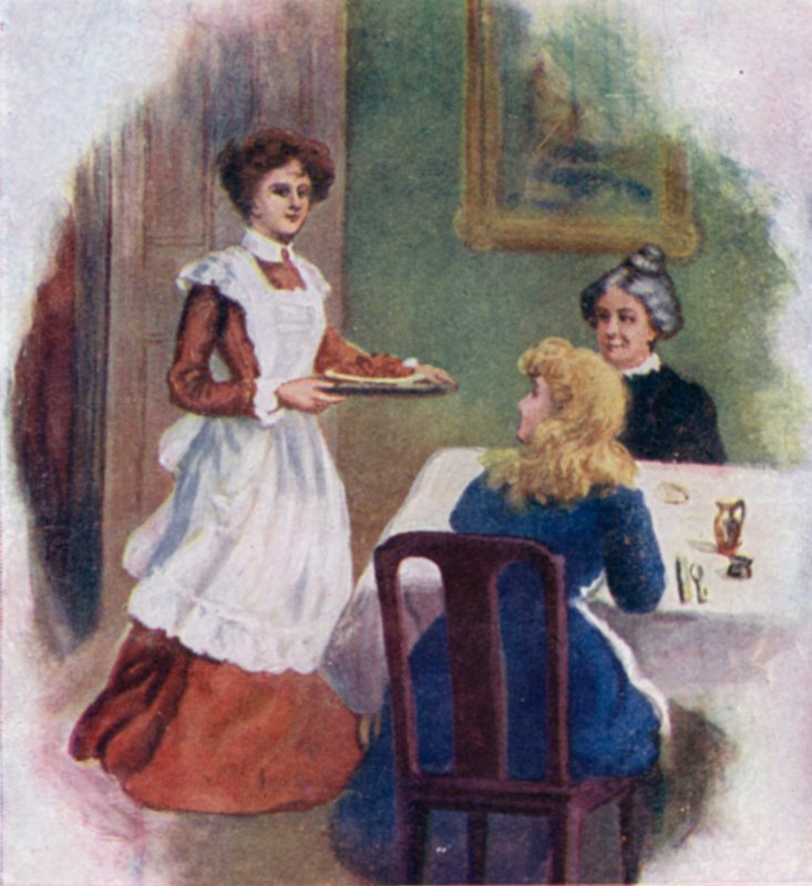Illustration for Good Wives by Louisa M Alcott by Thomas Heath Robinson