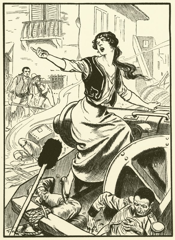The Maid of Saragossa by Thomas Heath Robinson