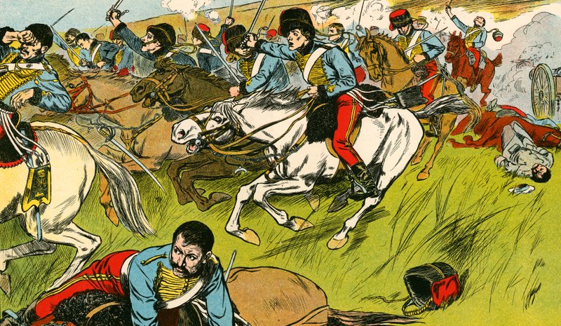The charge of the Light Brigade by Thomas Heath Robinson