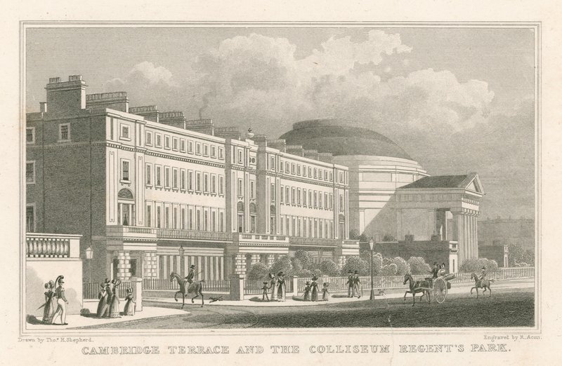 Cambridge Terrace and the Colosseum, Regent