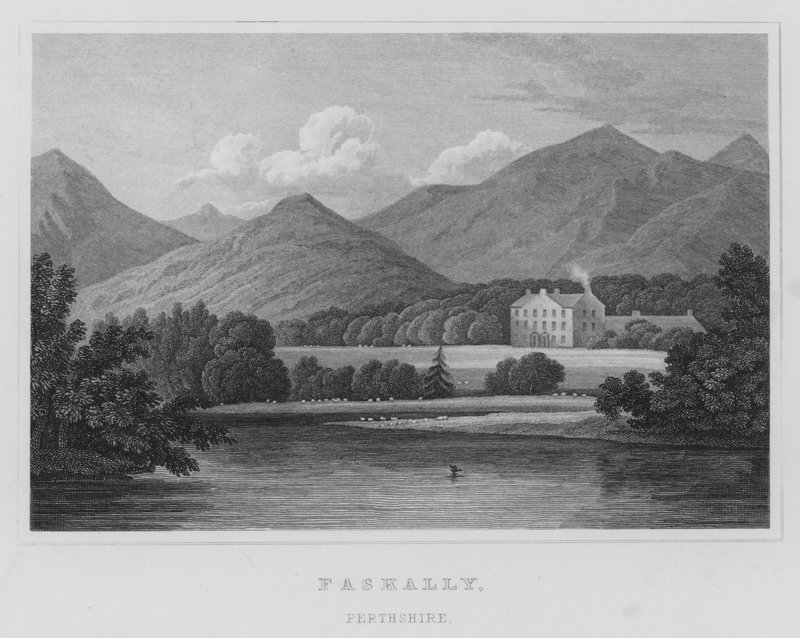 Faskally, Perthshire by Thomas Hosmer Shepherd