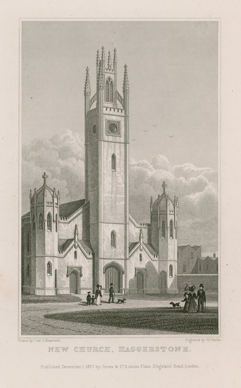 New Church, Haggerston by Thomas Hosmer Shepherd