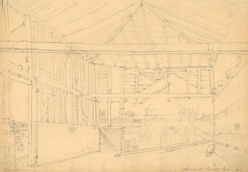 Shed in the Regent