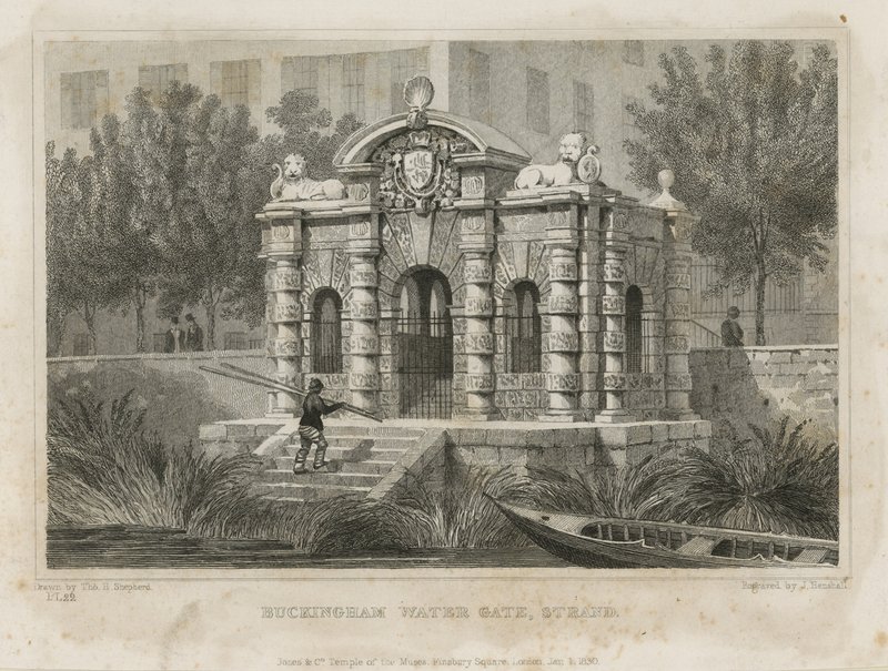 York Stairs by Thomas Hosmer Shepherd