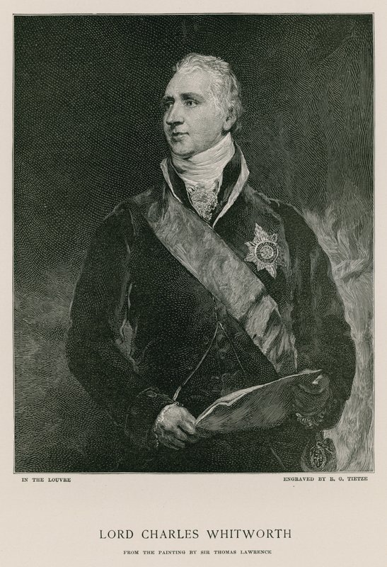 Lord Charles Whitworth by Thomas Lawrence