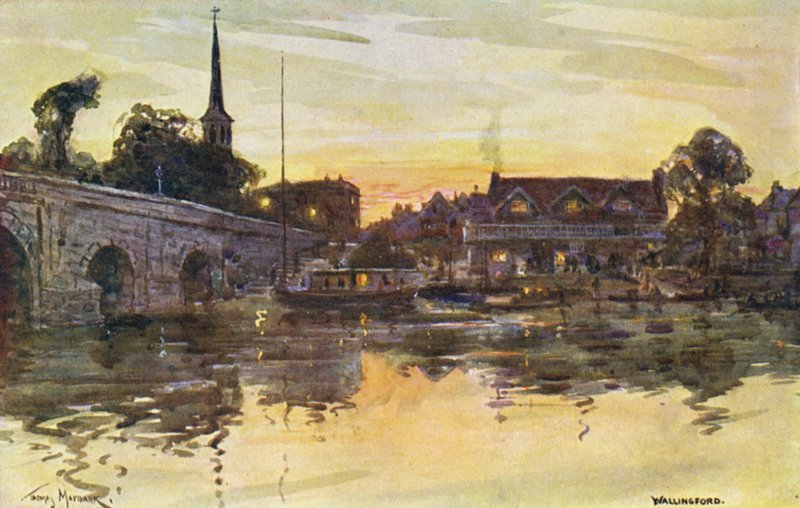River Thames: Wallingford by Thomas Maybank
