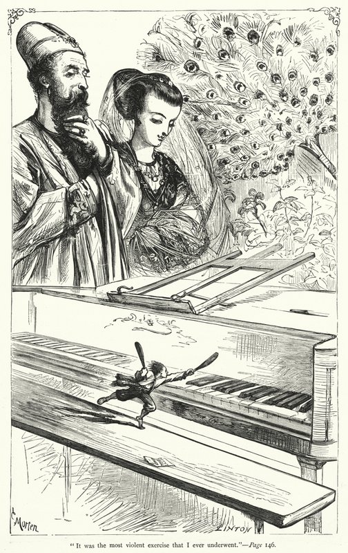 Illustration for Gulliver’s Travels by Jonathan Swift by Thomas Morten