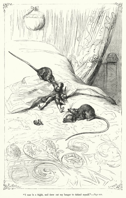 Illustration for Gulliver’s Travels by Jonathan Swift by Thomas Morten