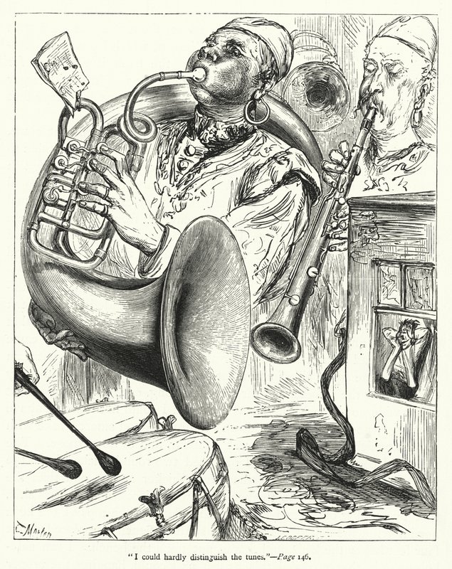 Illustration for Gulliver’s Travels by Jonathan Swift by Thomas Morten