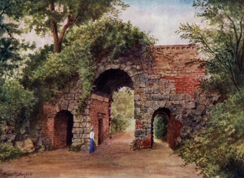 Kew Gardens: The Ruined Arch by Thomas Mower Martin