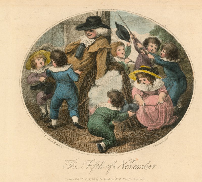 The Fifth of November by Thomas Stothard