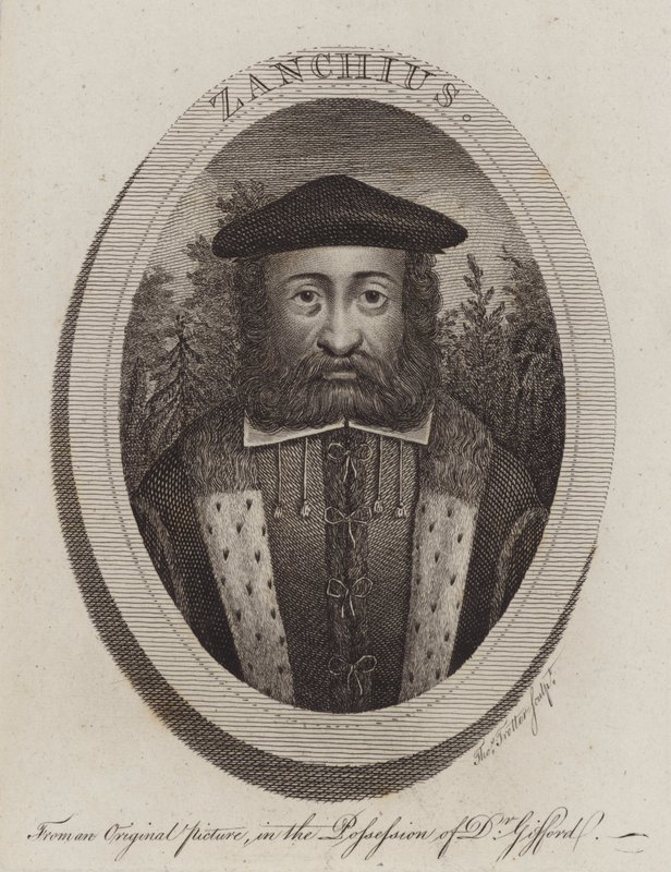 Girolamo Zanchi, Italian Protestant Reformation Clergyman by Thomas Trotter
