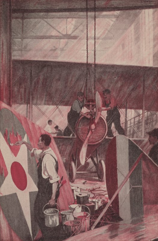 Building an Aeroplane by Thornton Oakley
