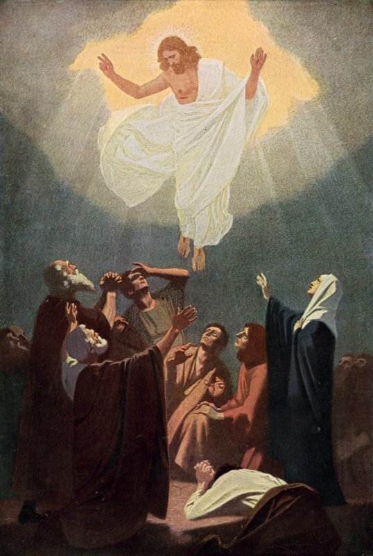 The Ascension of Christ by Unbekannt Unbekannt