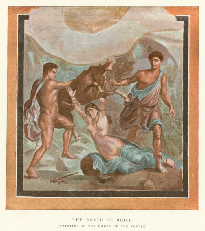 The Death of Dirce by Unbekannt Unbekannt