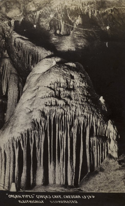 Organ Pipes, Gough’s Cave, Cheddar by Unbekannt