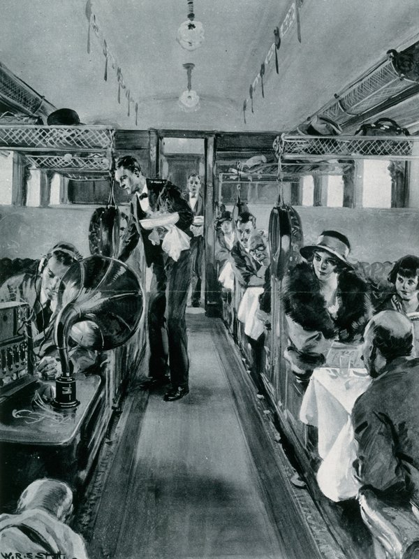Radio on the train by W.R.S. Stott