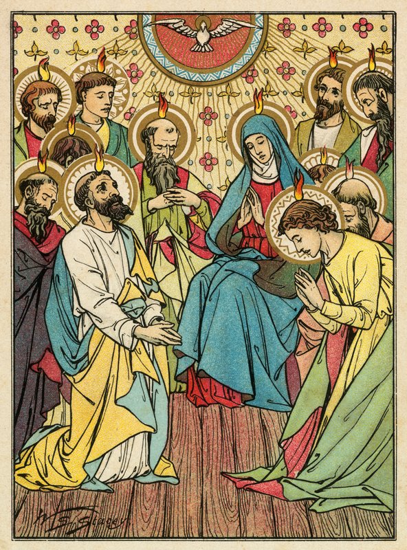 The Descent of the Holy Ghost by W.S. Stacey