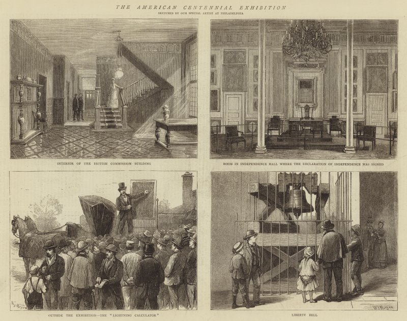 The American Centennial Exhibition by Walter Jenks Morgan