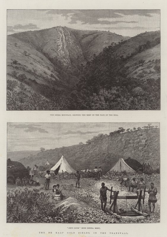 The De Kaap Gold Fields, in the Transvaal by Walter Paget