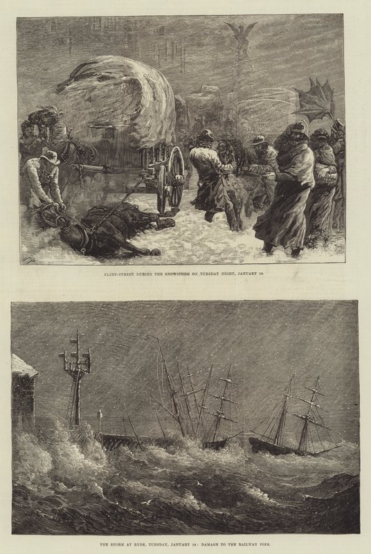 Winter Storms by Walter Paget