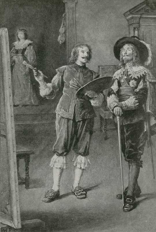 Charles Stuart in the Home of van Dyck by Walter Stanley Paget