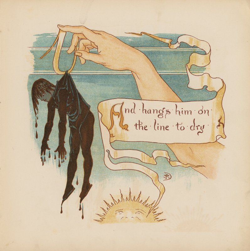 Illustration for Pothooks and Perseverance by Walter Crane by Walter (after) Crane