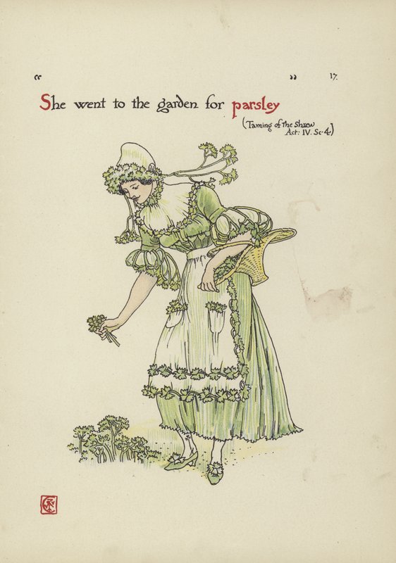 Flowers from Shakespeare