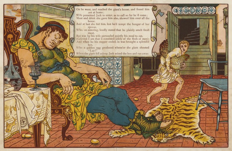 Jack and the Beanstalk by Walter Crane