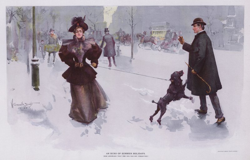 An Echo of Summer Holidays by Walter Granville Smith