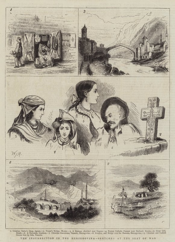 The Insurrection in the Herzegovina, Sketches at the Seat of War by Walter Jenks Morgan
