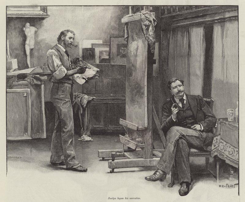 The Pursuit of the Well Beloved (by Thomas Hardy) by Walter Paget